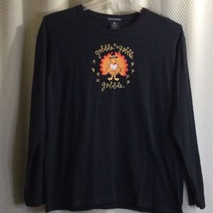 Vintage Appliqué Thanksgiving T-shirt